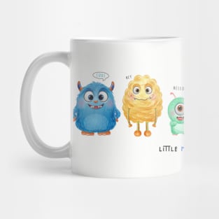 cute little monster collection Mug